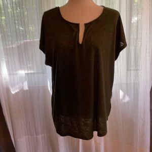 Green t-shirt